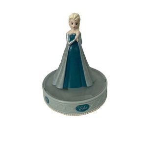 Disney Elsa Frozen Singing Coin Bank lights and sound tested Working
